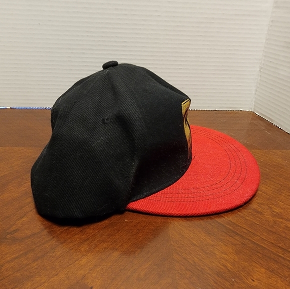 1990s Basketball 23 Legend Chicago Bulls Hat Black Red Gold snapback - Picture 2 of 6